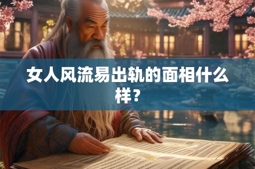 女人风流易出轨的面相什么样？