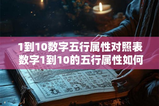 1到10数字五行属性对照表 数字1到10的五行属性如何对照