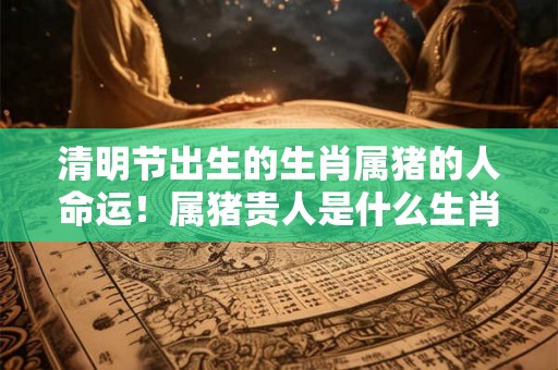 清明节出生的生肖属猪的人命运！属猪贵人是什么生肖？