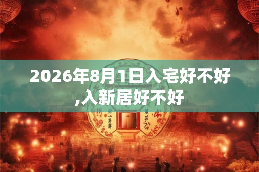 2026年8月1日入宅好不好,入新居好不好