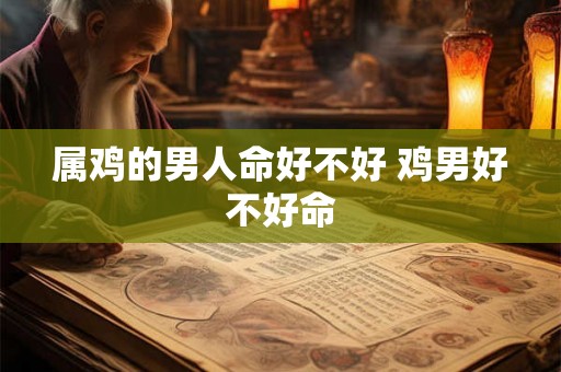 属鸡的男人命好不好 鸡男好不好命