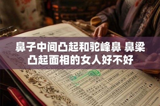 鼻子中间凸起和驼峰鼻 鼻梁凸起面相的女人好不好