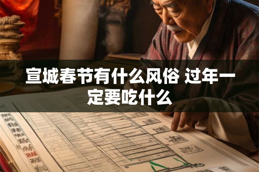 宣城春节有什么风俗 过年一定要吃什么 宣城春节有什么风俗 过年一定要吃什么