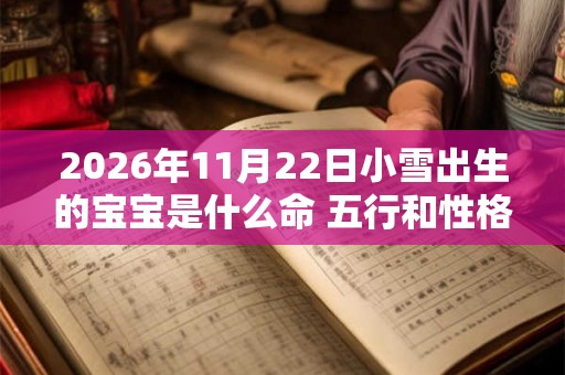 2026年11月22日小雪出生的宝宝是什么命 五行和性格简析