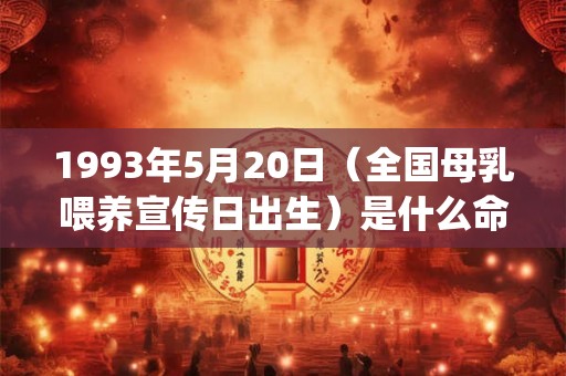1993年5月20日（全国母乳喂养宣传日出生）是什么命_命运如何