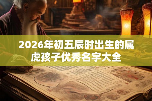2026年初五辰时出生的属虎孩子优秀名字大全 2026年初五辰时出生的属虎孩子优秀名字大全