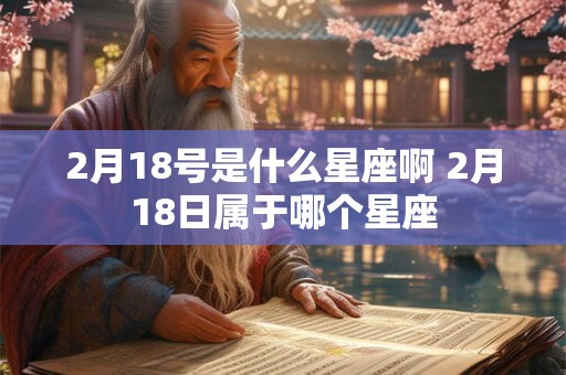 2月18号是什么星座啊 2月18日属于哪个星座