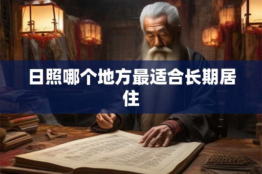日照哪个地方最适合长期居住