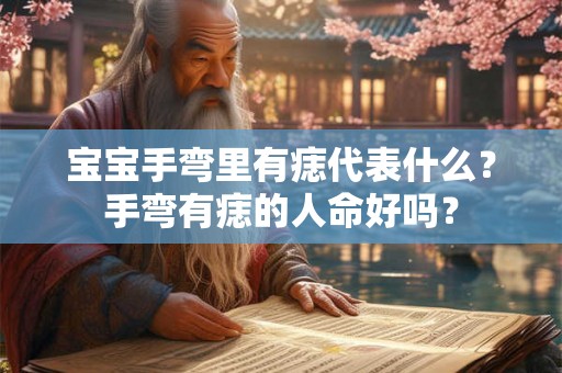 宝宝手弯里有痣代表什么？手弯有痣的人命好吗？