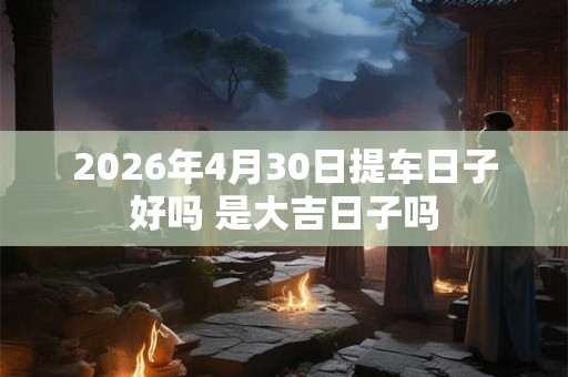 2026年4月30日提车日子好吗 是大吉日子吗