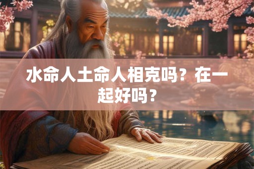 水命人土命人相克吗？在一起好吗？