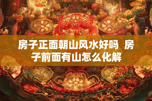 房子正面朝山风水好吗  房子前面有山怎么化解