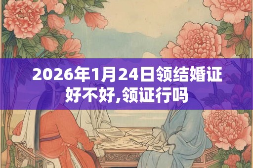 2026年1月24日领结婚证好不好,领证行吗