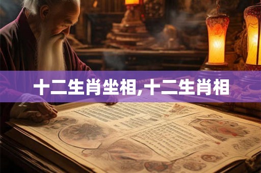十二生肖坐相,十二生肖相