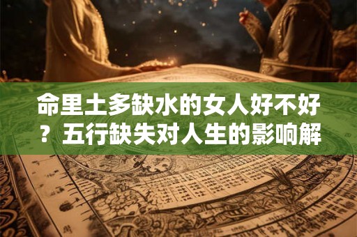 命里土多缺水的女人好不好？五行缺失对人生的影响解析