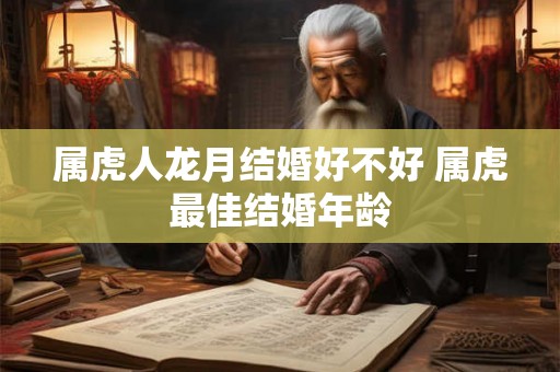 属虎人龙月结婚好不好 属虎最佳结婚年龄