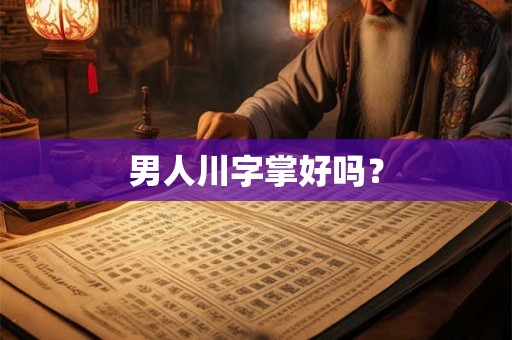 男人川字掌好吗？