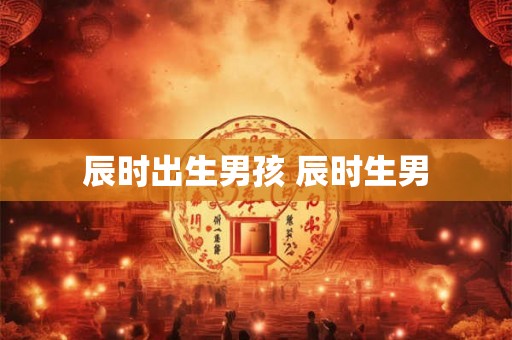 辰时出生男孩 辰时生男