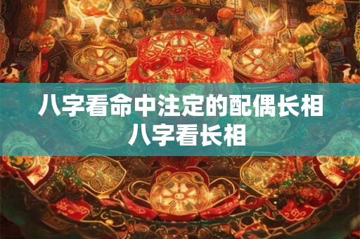 八字看命中注定的配偶长相 八字看长相 八字看命中注定的配偶长相 八字看长相