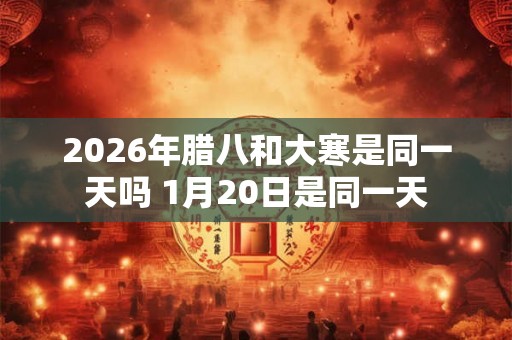 2026年腊八和大寒是同一天吗 1月20日是同一天