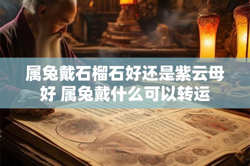 属兔戴石榴石好还是紫云母好 属兔戴什么可以转运