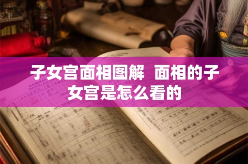 子女宫面相图解  面相的子女宫是怎么看的
