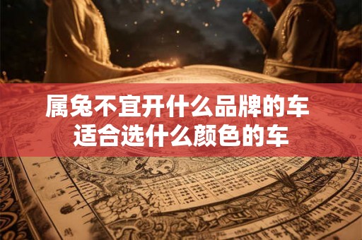 属兔不宜开什么品牌的车 适合选什么颜色的车