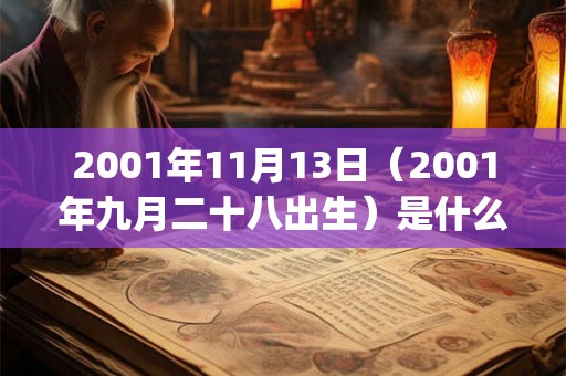2001年11月13日（2001年九月二十八出生）是什么命_命运如何
