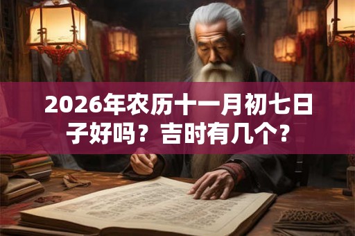 2026年农历十一月初七日子好吗？吉时有几个？