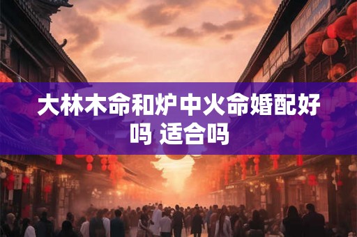 大林木命和炉中火命婚配好吗 适合吗 大林木命和炉中火命婚配好吗 适合吗