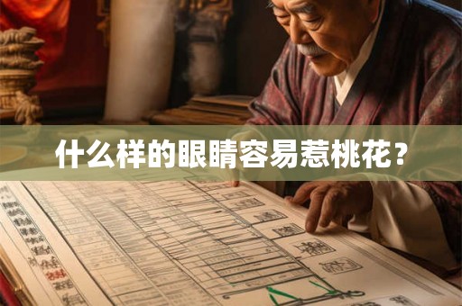 什么样的眼睛容易惹桃花？