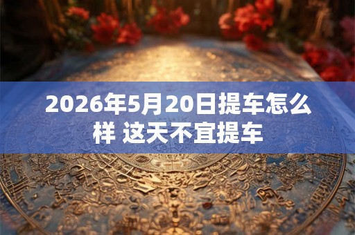 2026年5月20日提车怎么样 这天不宜提车