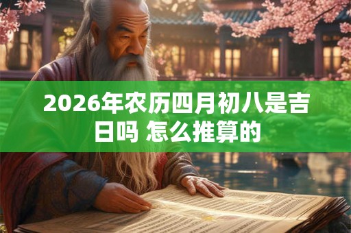 2026年农历四月初八是吉日吗 怎么推算的