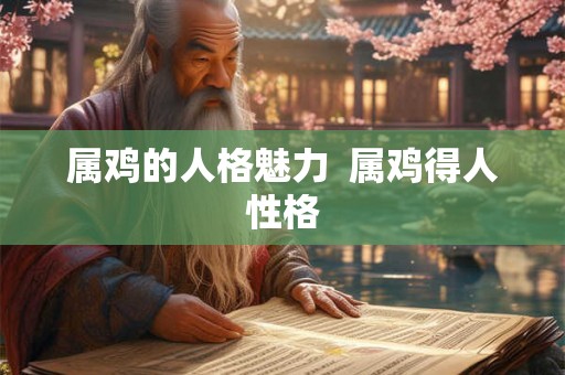属鸡的人格魅力  属鸡得人性格