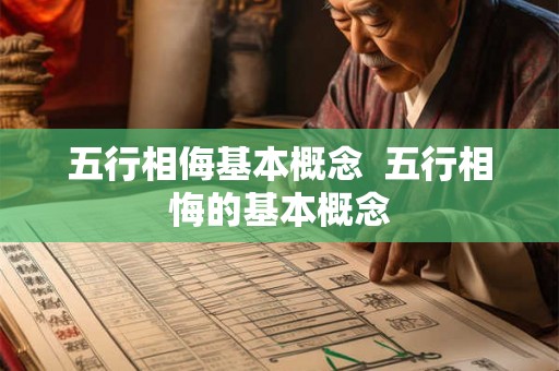 五行相侮基本概念  五行相悔的基本概念