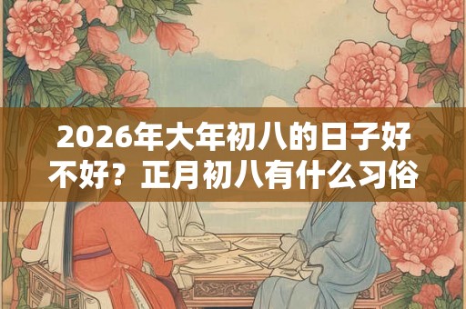 2026年大年初八的日子好不好?正月初八有什么习俗活动? 2026年大年初八的日子好不好?正月初八有什么习俗活动?