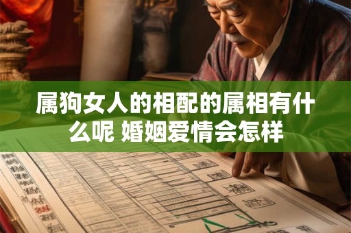 属狗女人的相配的属相有什么呢 婚姻爱情会怎样
