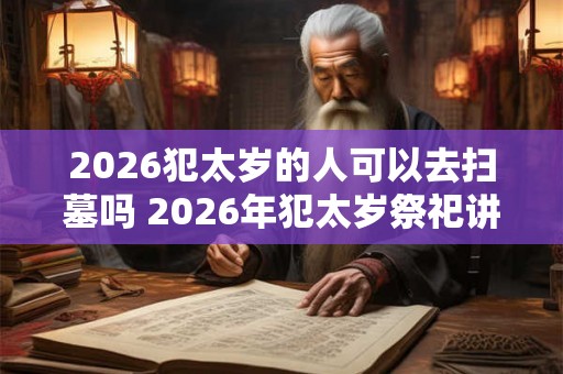 2026犯太岁的人可以去扫墓吗 2026年犯太岁祭祀讲究