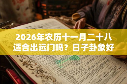 2026年农历十一月二十八适合出远门吗？日子卦象好不好？