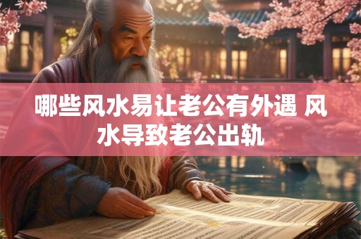 哪些风水易让老公有外遇 风水导致老公出轨