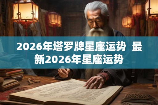 2026年塔罗牌星座运势 最新2026年星座运势 2026年塔罗牌星座运势 最新2026年星座运势