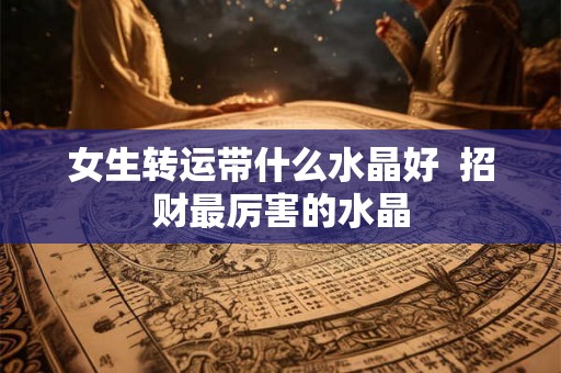 女生转运带什么水晶好 招财最厉害的水晶 女生转运带什么水晶好 招财最厉害的水晶