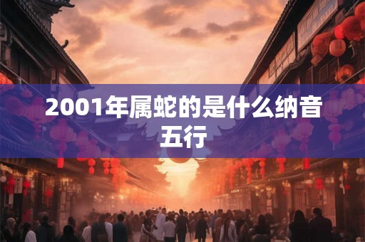 2001年属蛇的是什么纳音五行 2001年属蛇的是什么纳音五行