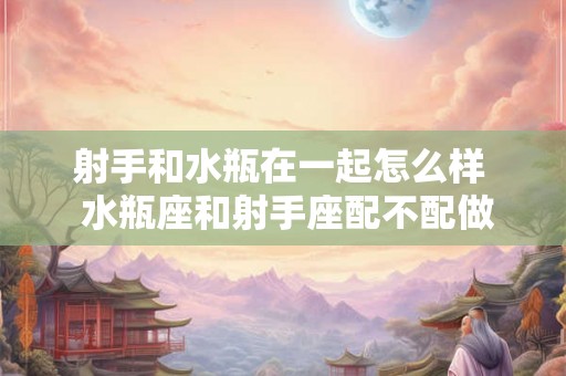射手和水瓶在一起怎么样  水瓶座和射手座配不配做情侣