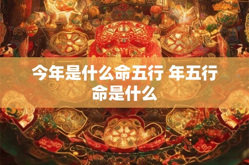 今年是什么命五行 年五行命是什么 今年是什么命五行 年五行命是什么