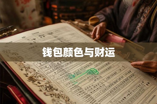 钱包颜色与财运 钱包颜色与财运