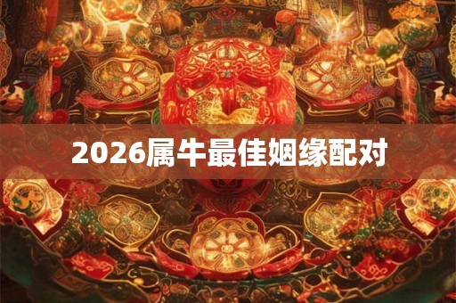 2026属牛最佳姻缘配对