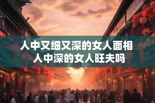 人中又细又深的女人面相 人中深的女人旺夫吗 人中又细又深的女人面相 人中深的女人旺夫吗