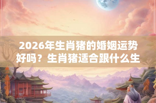 2026年生肖猪的婚姻运势好吗？生肖猪适合跟什么生肖的人结婚？
