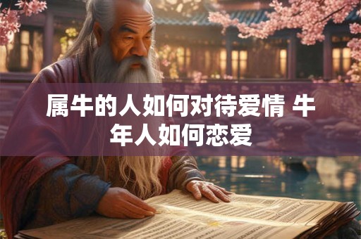 属牛的人如何对待爱情 牛年人如何恋爱